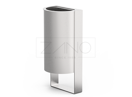 Stainless steel city trash garbage can Urban trash garbage can | Simple, sturdy, inexpensive, durable