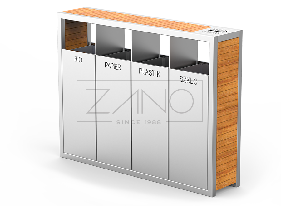 Mülltrennungssystem Pavo 15.463.2 | Edelstahl Mülltrennungssystem Pavo 15.463.2 | Edelstahl