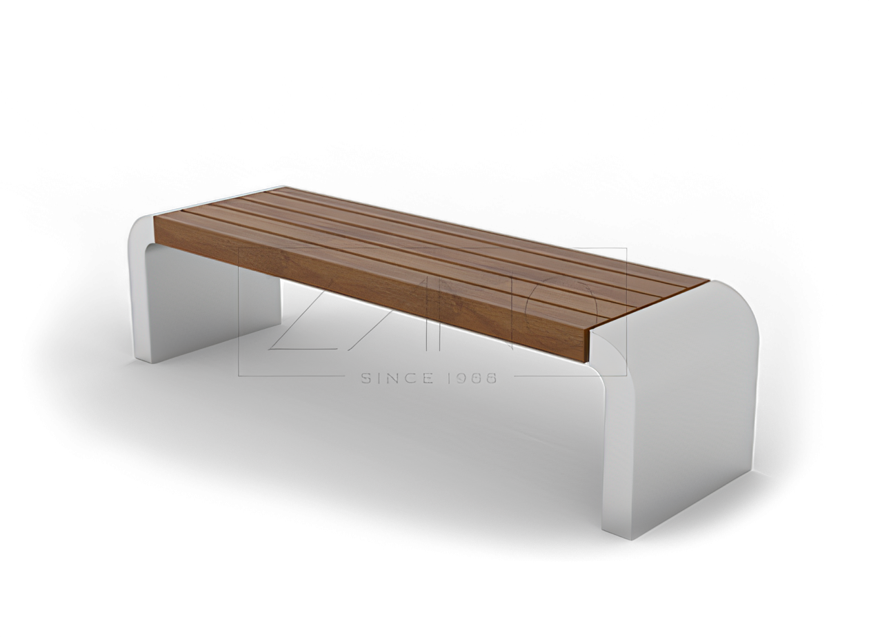 Gravis stainless steel street benches