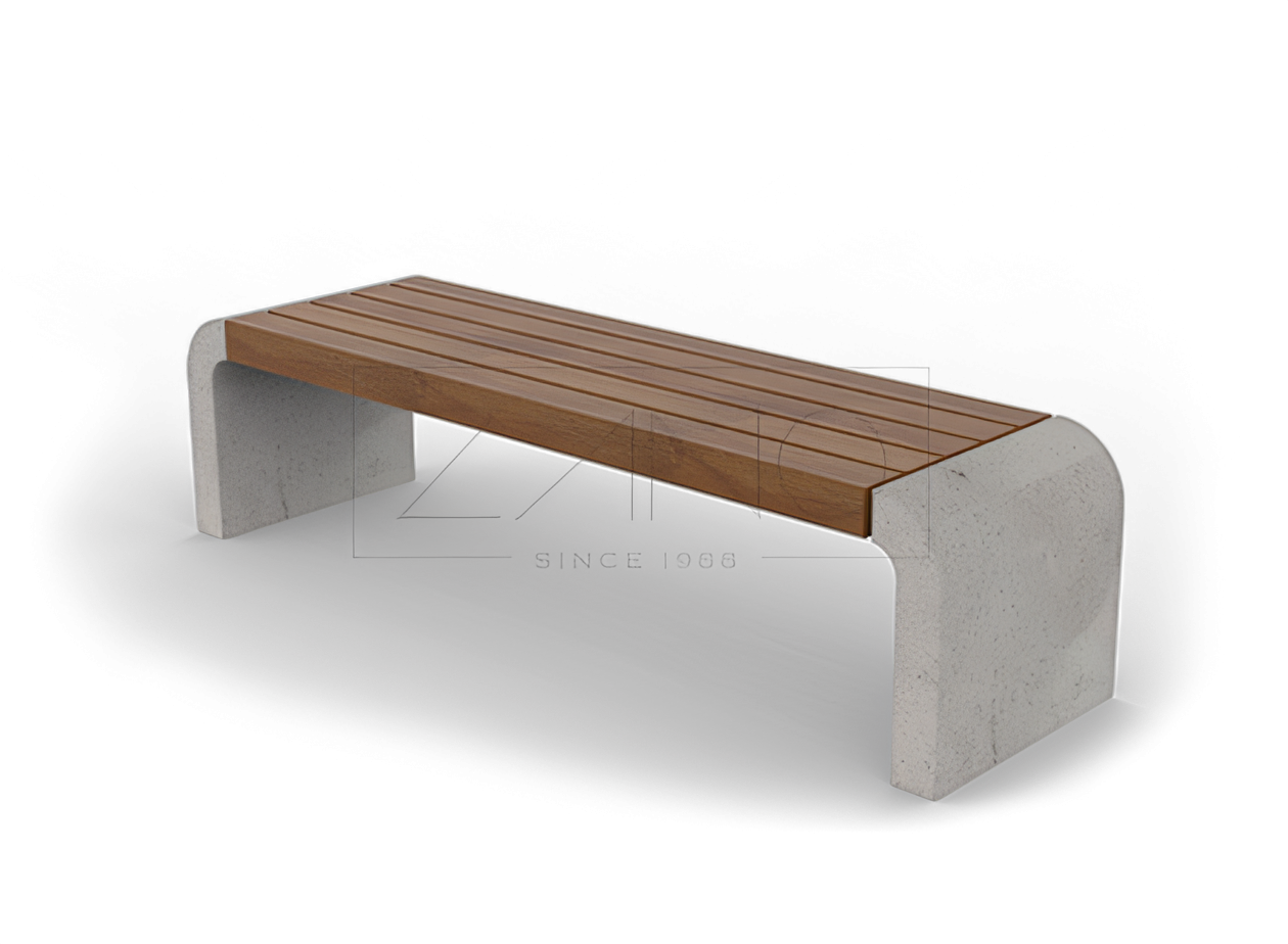Gravis concrete street benches