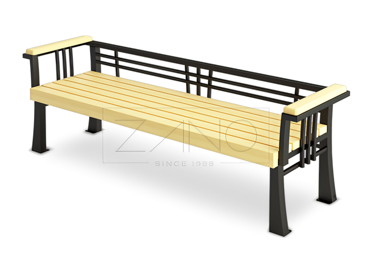 Art Nouveau style bench - Szczepanski Square