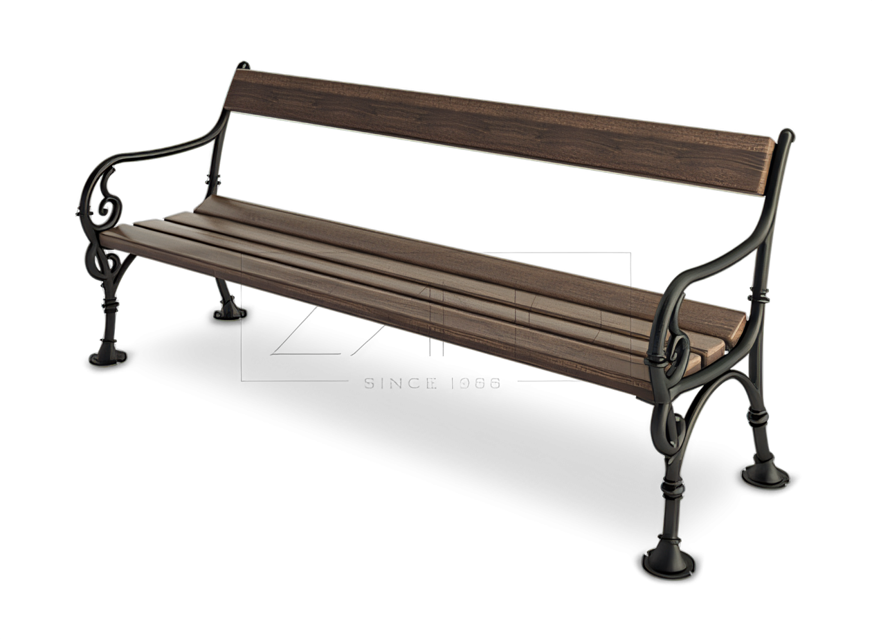 cast iron plantation benches