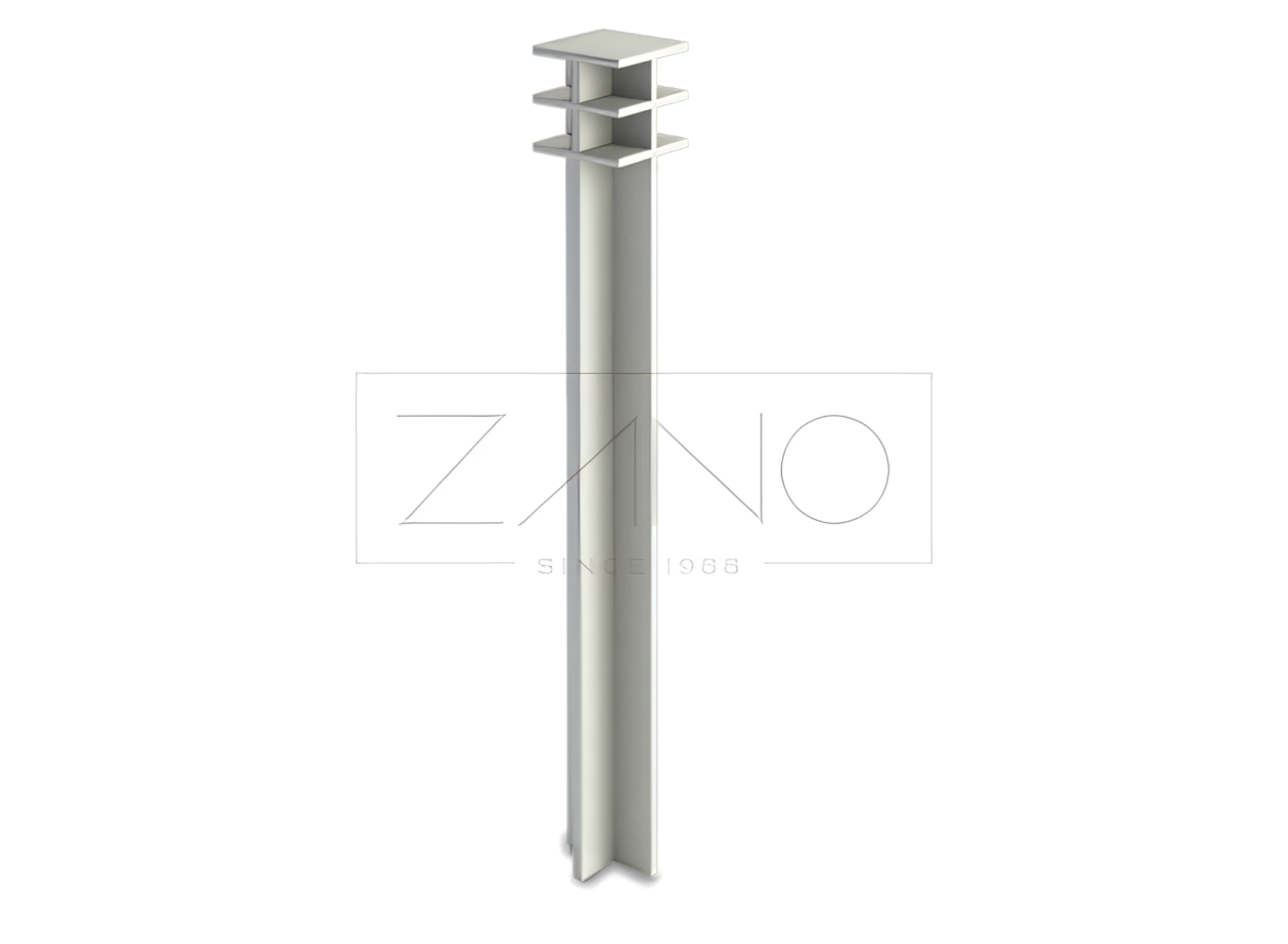 Stainless steel posts for the city. durable high quality posts
