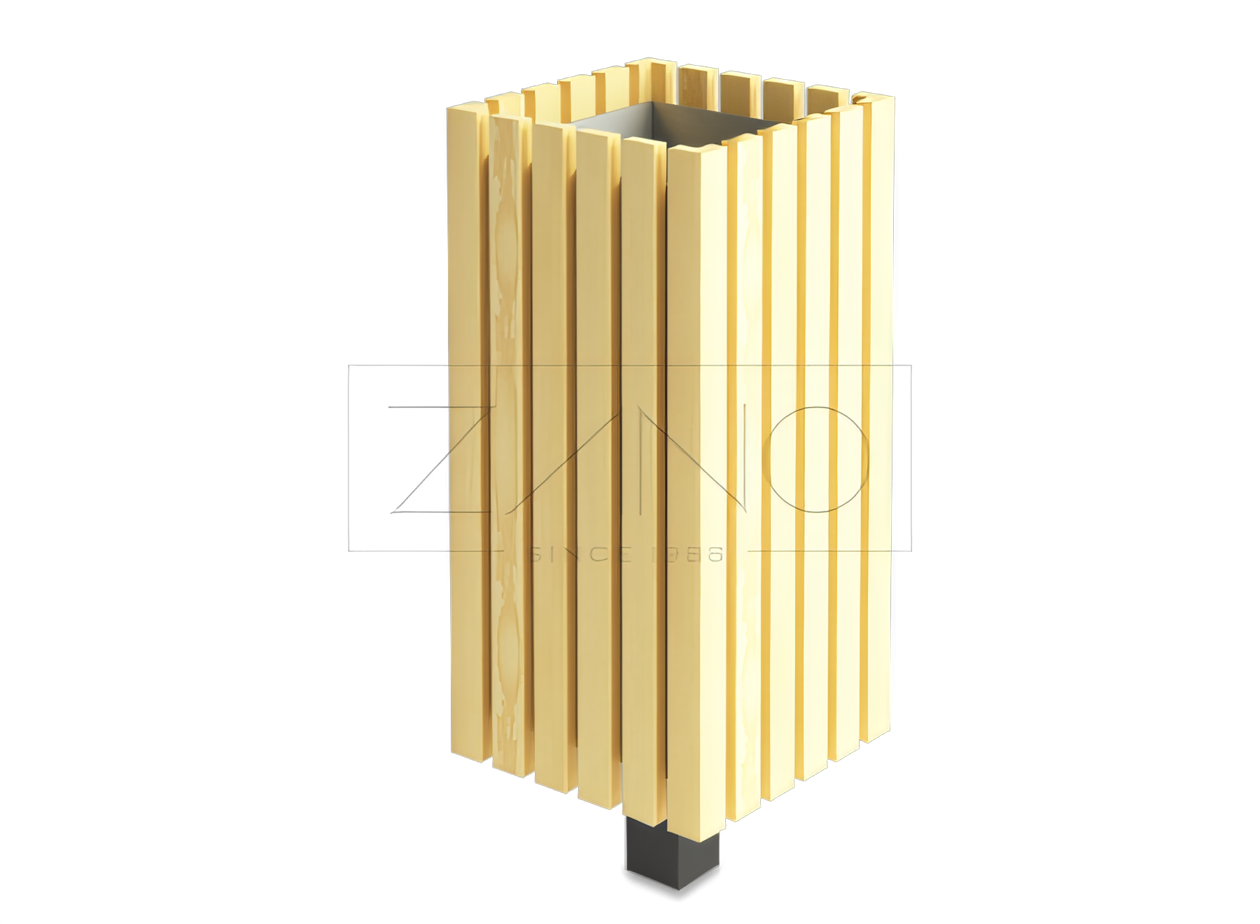 wooden metal wastebasket wooden metal wastebasket