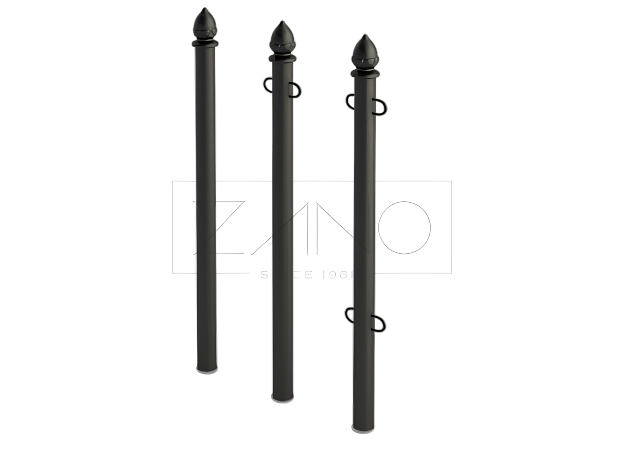 city classic fence post city fence posts