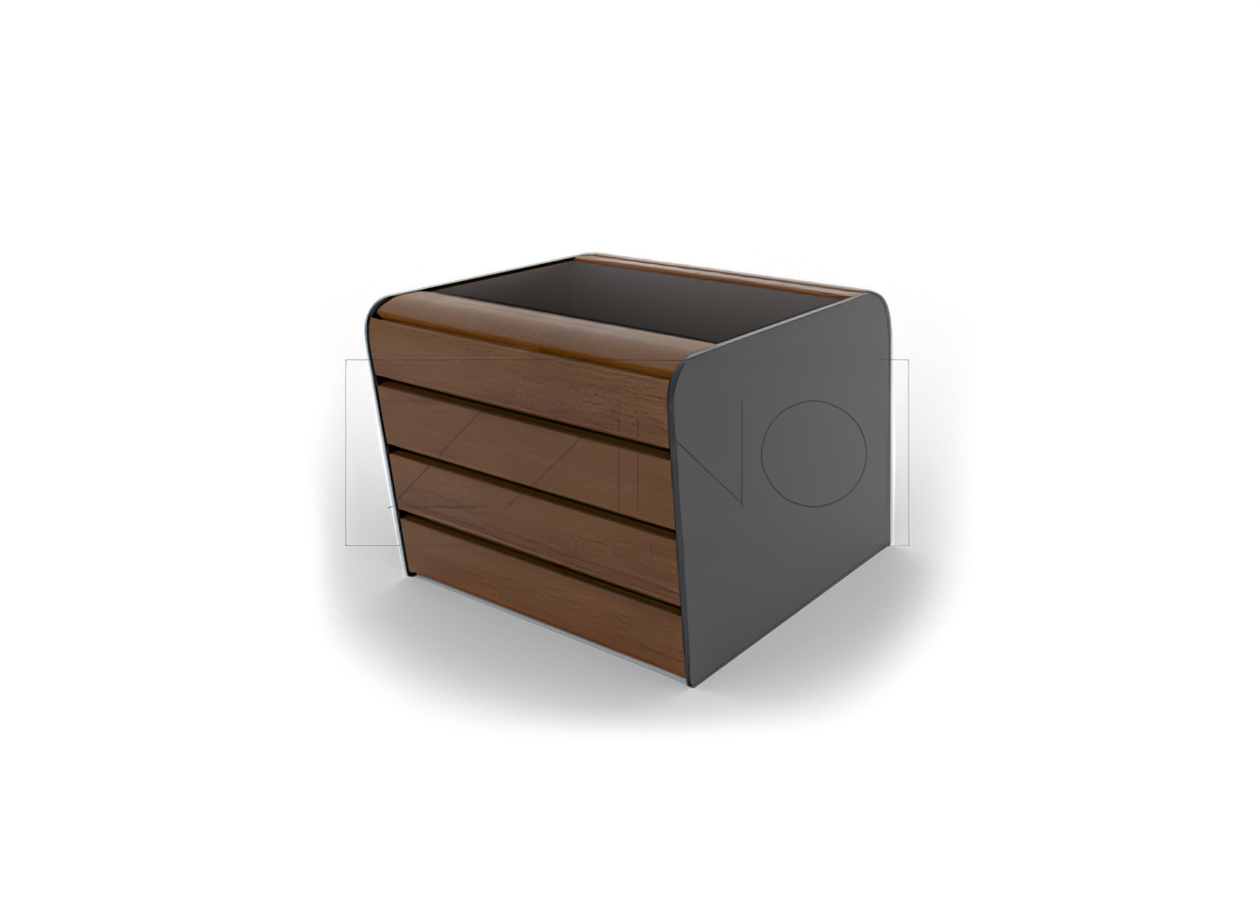 Soft pot 06.012.1.S carbon steel Soft pot in the size S in the version that is attached to the bench Soft 02.412, made of black steel