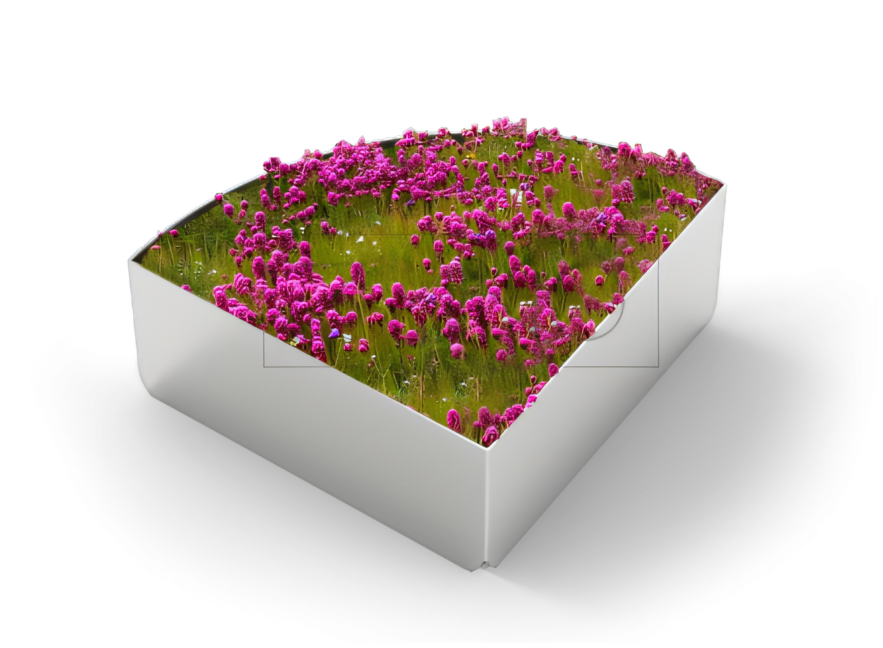 Orbit urban pot for urban spaces and building interiors