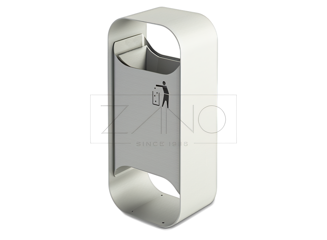 Original dustbin Modern Clipo stainless steel basket