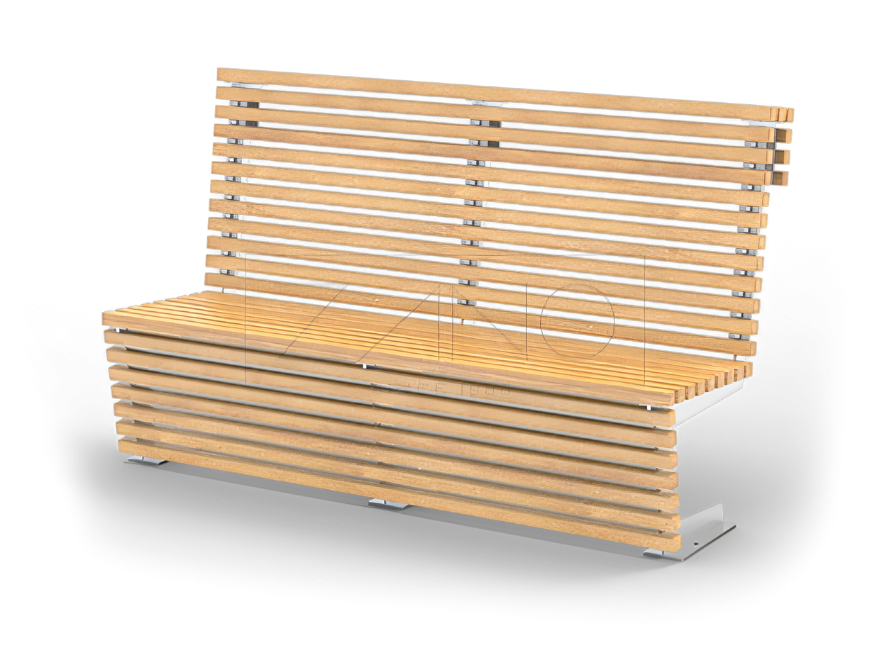 Flash bench 02.025 stainless steel bench