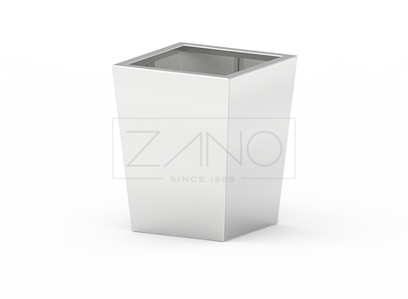Tulip flower pot 06.021.2.M made of stainless steel in size M
