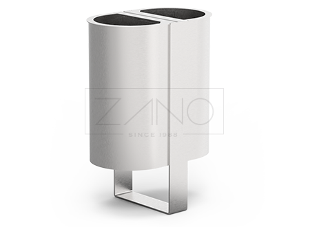 Popular trash garbage can | Urban furniture manufacturer ZANO